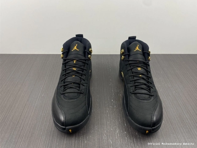 Official Maikesneakers Taxi 12 Air CT8013-071 Jordan Black 0803
